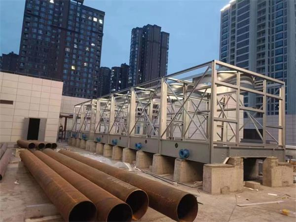 閉式冷卻塔為什么應用軟化水及噴淋系統的自動化(閉式冷卻塔噴淋)