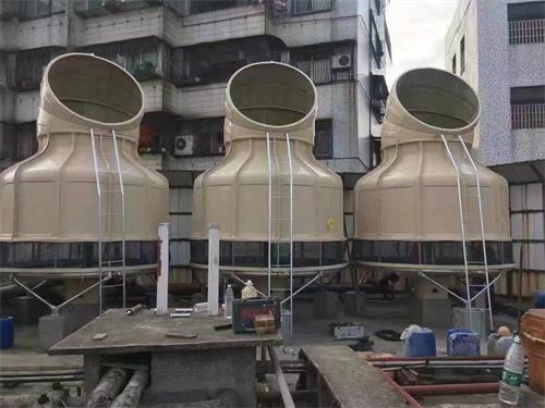工業冷卻塔的安裝知識,工業冷卻塔安裝過程
